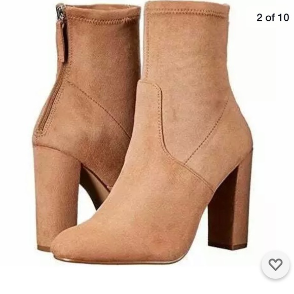 Steve Madden Brisk Camel Ankle Bootie sz 8.5 $98 - Picture 2 of 11